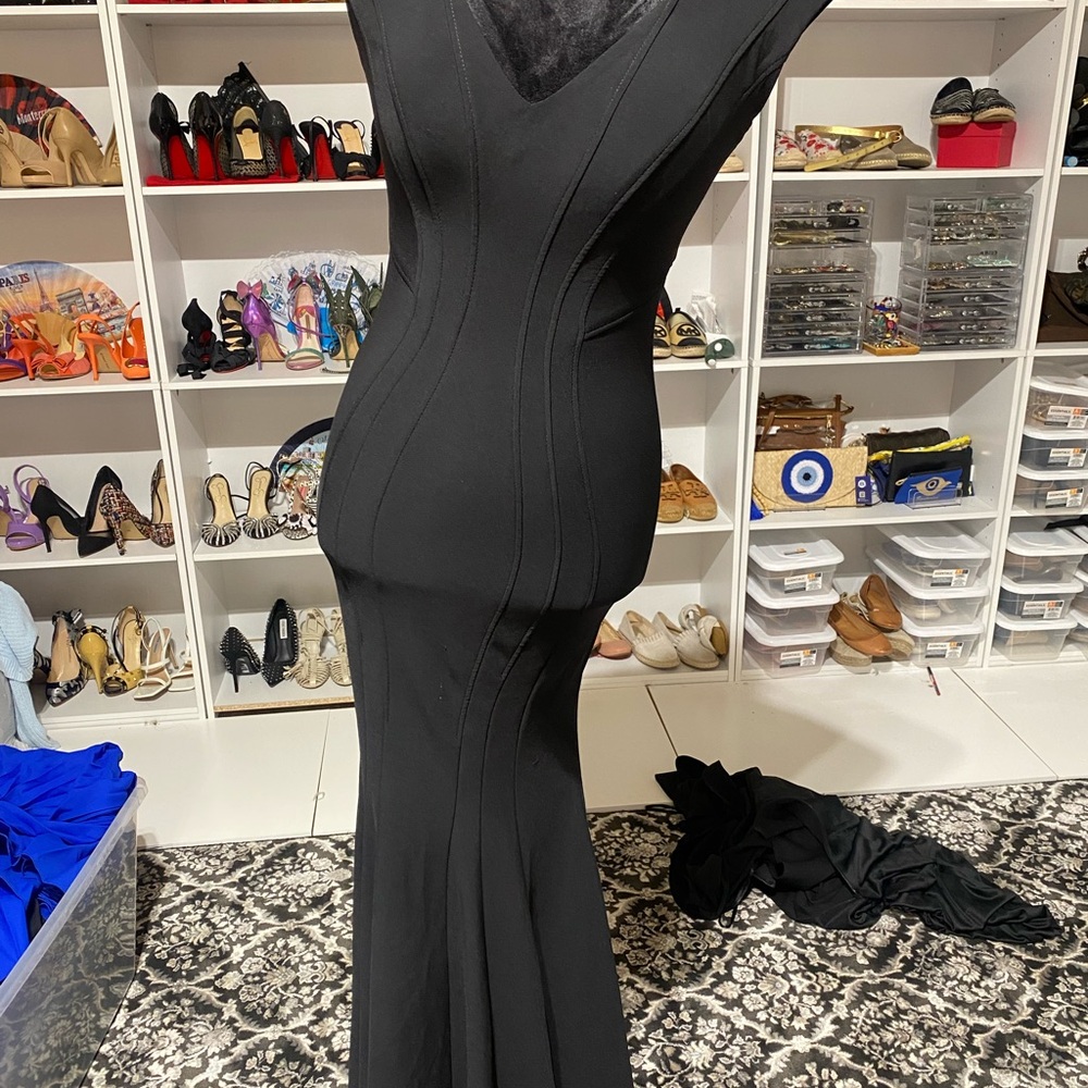 Elegant Black Evening Gown